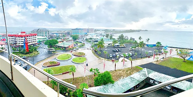 The Apia waterfront