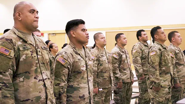 U.S. Army Reserve Soldiers from the 'Pride of the Pacific's' 9th Mission Support Command