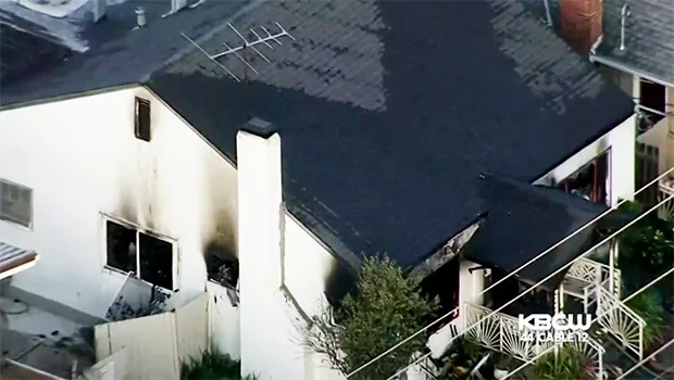 Burned house
