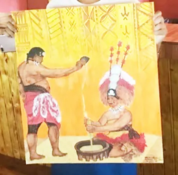 Katie Godinet’s Ava Ceremony, is now displayed in the United States Capitol.