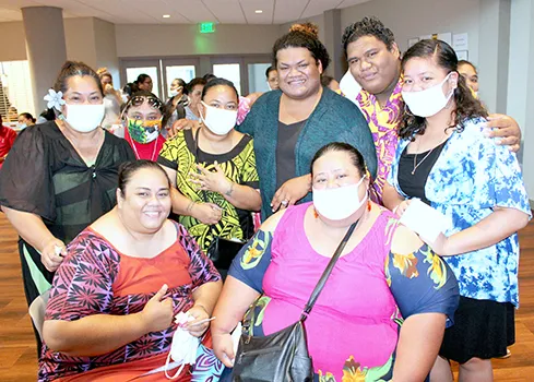 Some of the Over 100 teachers from Tutuila’s public and private schools 