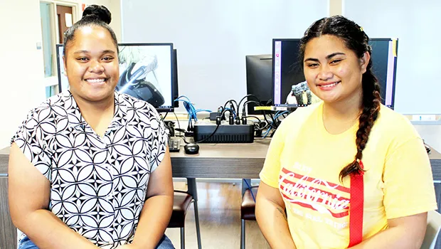 Lily Lauina (left) and Merenita Setu