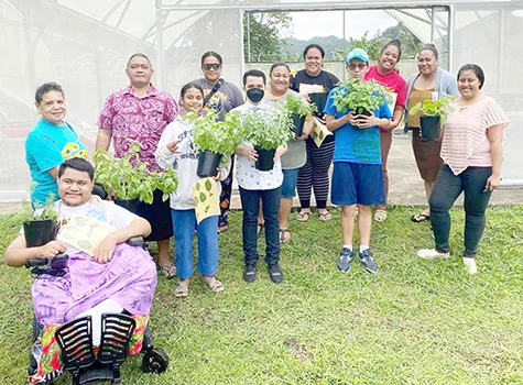Staff from ASCC-ACNR with participants 