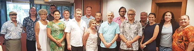 American Samoa Chamber of Commerce, chairwoman Ella Gurr, New Zealand High Commission’s Dr. Trevor Matheson, and the NZ Pacific Business Council president Peter Mcgill, along with local leaders — from both the public and private sectors 