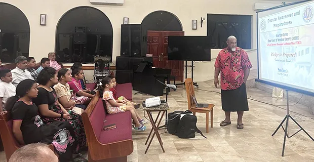 TEMCO’s tsunami outreach presentation