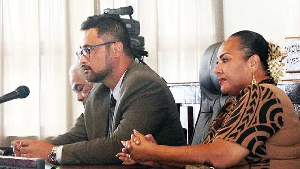  Deputy chief immigration officer Fagamalama Fualaau and Attorney General Talauega Eleasalo V. Ale