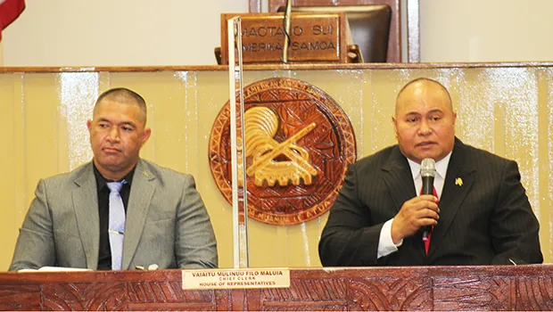 Tuimamave Tauapa’i Laupola and Galoia Faamasino Upuese Galoia