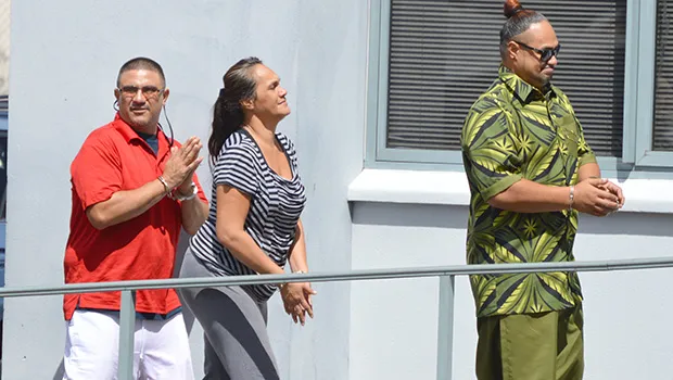 The three co-defendants in the ASPA scam case