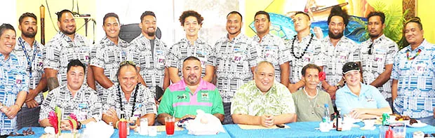Atemdess at the American Samoa Rugby Union (ASRU) hosted a luncheon Monday afternoon at the DDW Beach Cafe