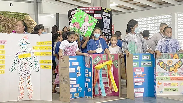  Participants on stage for the “2022 STEAM Voyaging Culminating Event” 