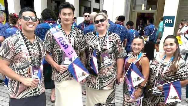 Team ASA at the Paris 2024 Opening Ceremony