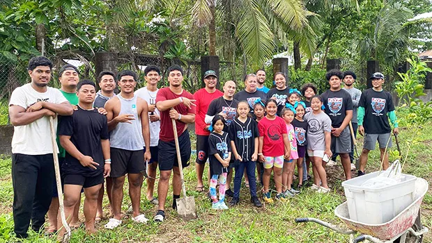 AYFS President Victor Avalos and board members, coaches, parents and players