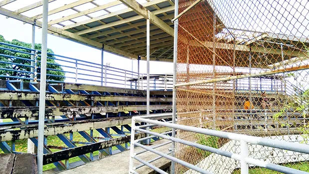 Condition of Solaita baseball stands