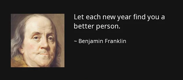 Benjamin Franklin photo and quote