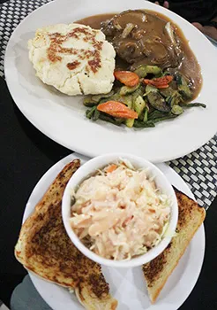 Loco-moko served with salad on the side and toast  [Photo: THA]