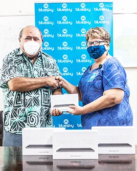 Sherry Sele and Moefa’auo Bill Emmesley