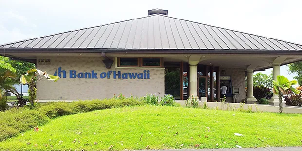 Bank of Hawaii building in American Samoa