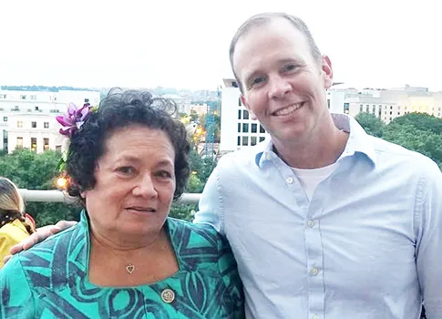 Congresswoman Amata and FEMA Administrator Brock Long in Washington.