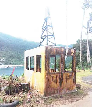 RUSTING CABLE CAR