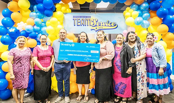 BLUESKY DONATION TO CANCER COALITION