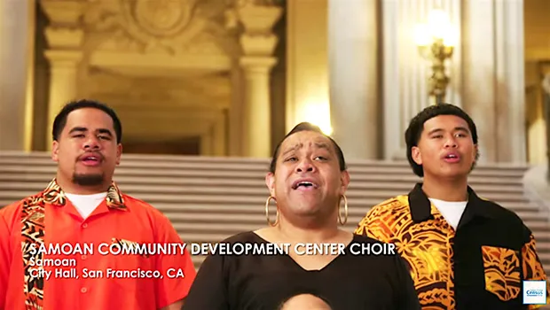 Three members of the Samoan Community Development Center Choir