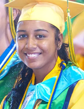 Leone High School class of 2018, Co Salutatorian, Elizabeth Liua Tevaseu Kepaoa.