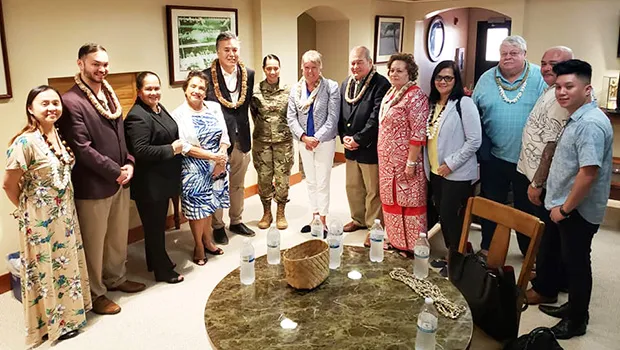 Members of the CODEL and their spouses 