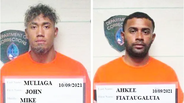 John Mike Muliaga and Fiatuagaluia Ahkee