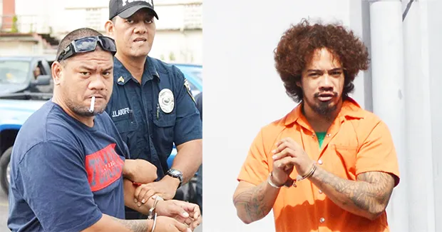 Pati Lepou (left), Joseph Iakopo (right)