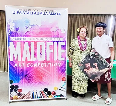 Uifa’atali Aumua Amata and Talanoa Lagafuaina