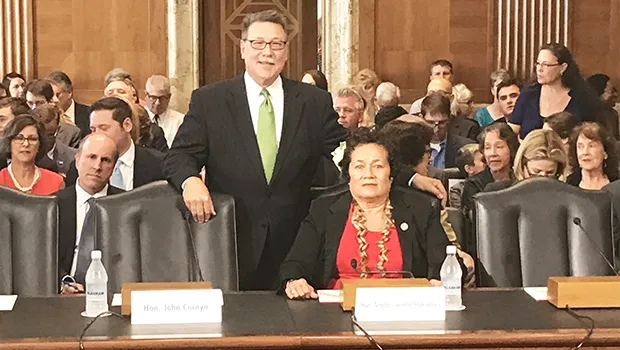 Congresswoman Amata introduced Assistant Secretary Domenech in the U.S. Senate during his confirmation hearing.