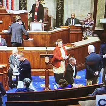 amata on house floor