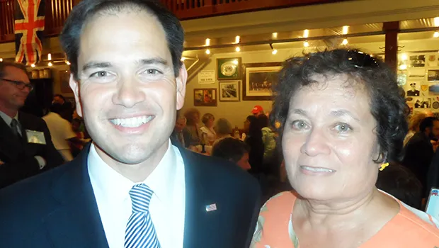 Marco Rubio and Aumua Amata