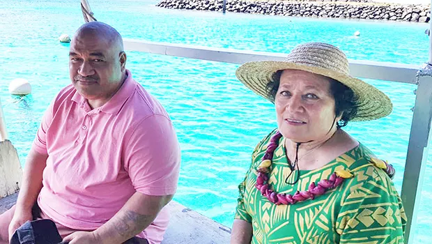 Congresswoman Amata with Steve Vaiau