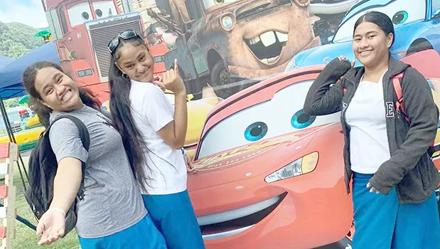 Samoana High School students at Constitution Day event