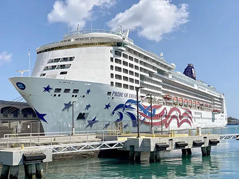 The Norwegian Cruise Line's Pride of America 