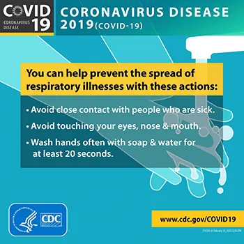 Help stop the spread of Coronavirus 