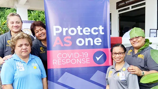 Some members of the COVID-19 Vaccination team