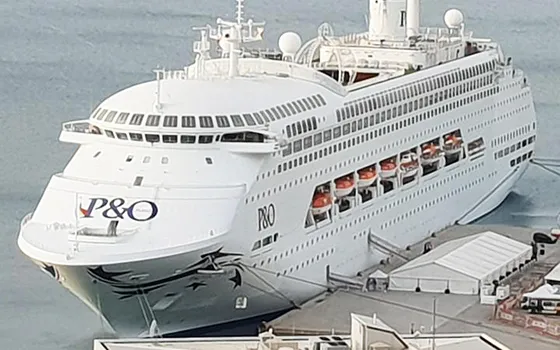 P&O cruise ship