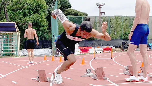 Nathan Crumpton running