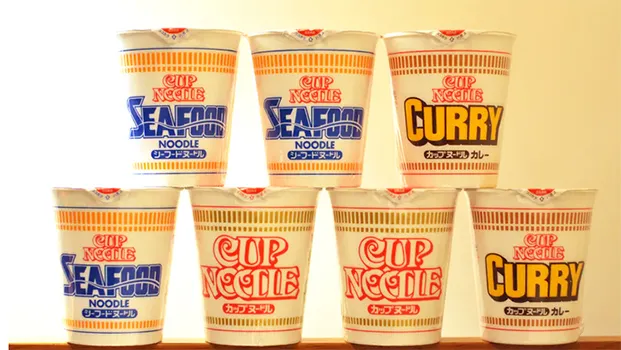 Cup Noodle packages