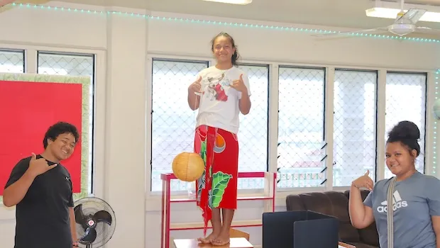 cleaning & decorating class room for opening of school