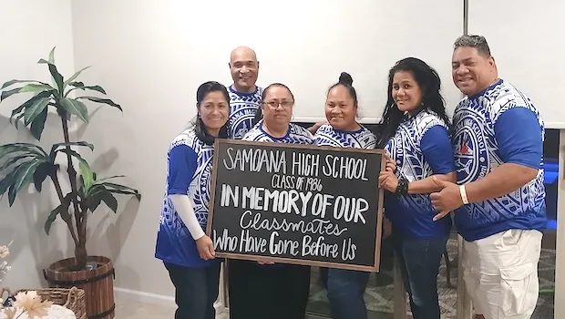 Chaplain Vaioa Leau, Kitiona Peneueta (JR), Maryann Manuma Morris, Fetulele Lutu Cook, Audra Stevenson, Malie Steffany Malepeai, and Se'epa Manu'a Poiali'I 