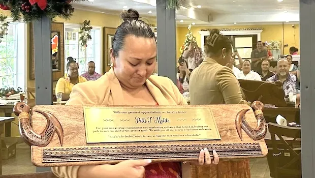 Director of the Dept. of Commerce Petti T. Matila