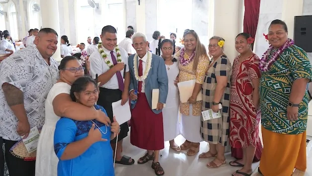 Community members at disabilities awareness church service