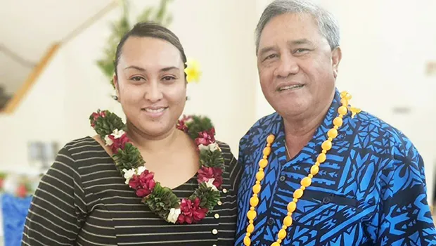Petti Matila and Meleisea Vai Filiga