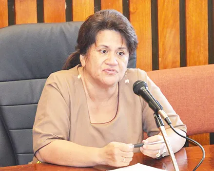 DOE director, Dr. Ruth Matagi