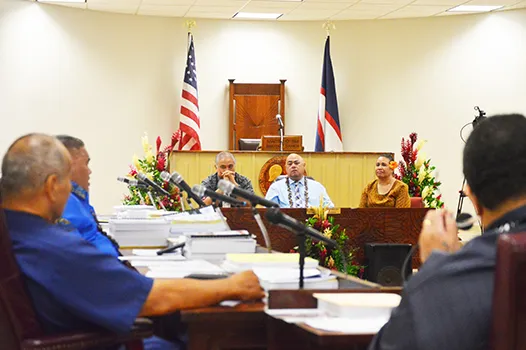 ASDOE director, Talauega Dr. Samasoni Asaeli, along with School Lunch manager Christina Fualaau, and Governor’s Officer Representative for Manu’a, Sualevai Nofoaiga Sualevai