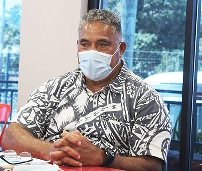 Health director Motusa Tuileama Nua