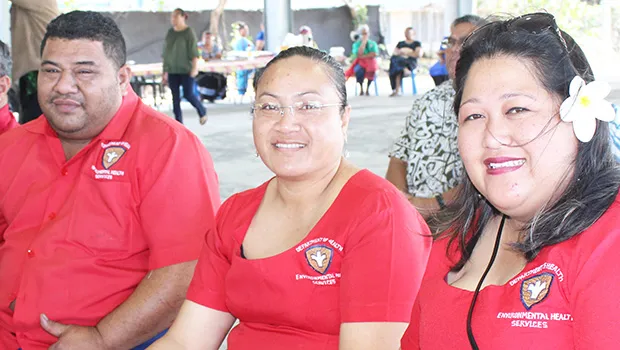 3 Environmental Services Division staff members